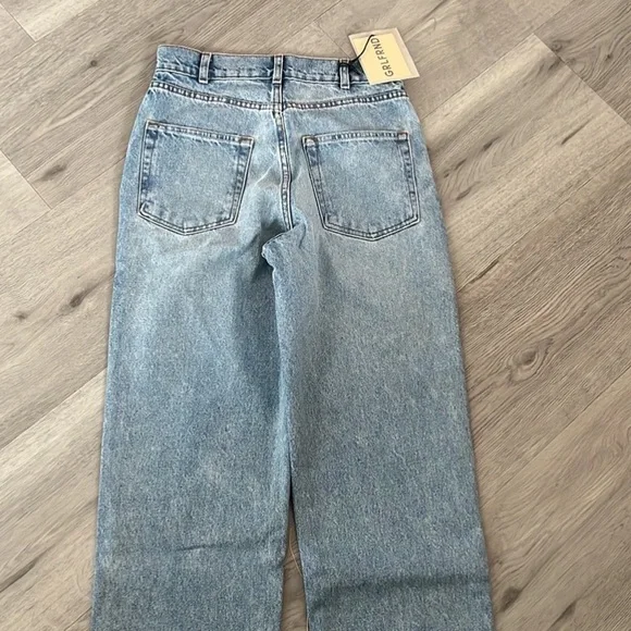 GRLFRND denim Sophia tomboy straight jeans Park Avenue 24 - Picture 6 of 7